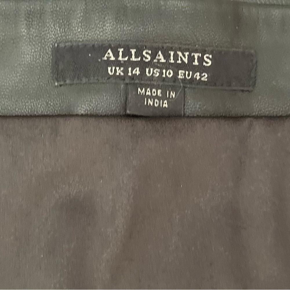 All Saints Setal Skirt - Picture 4 of 10